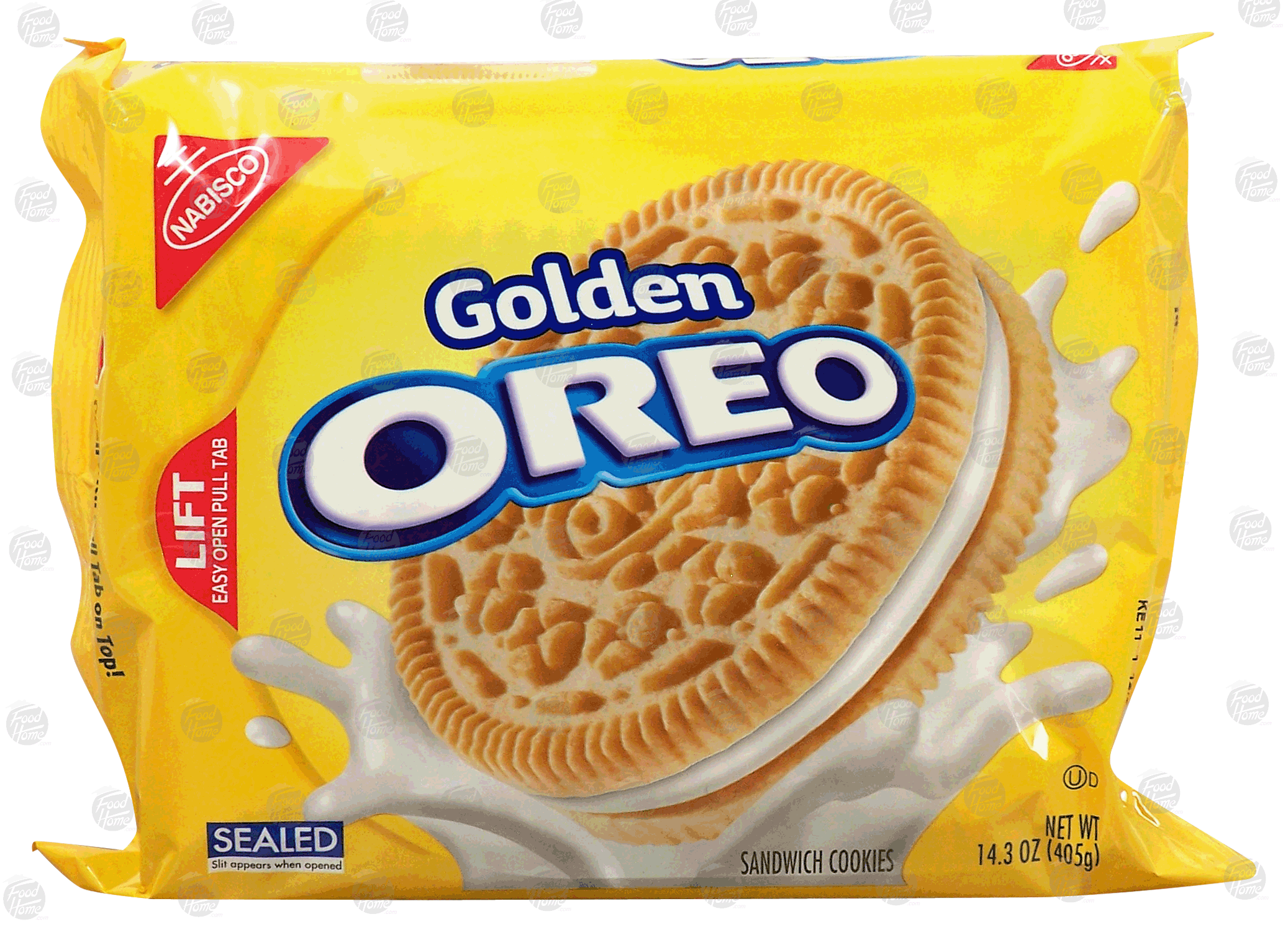 Nabisco Oreo golden sandwich cookies Full-Size Picture